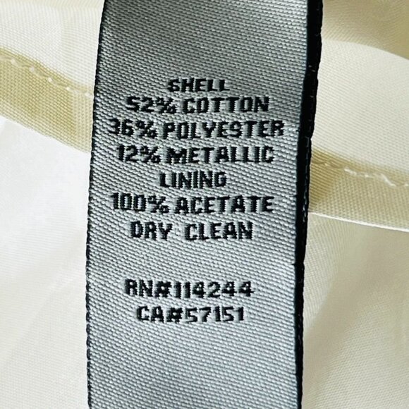 Eliza J Ladies Dress Size 8 Tapestry Print Evening Wear Jeweled Neckline - Picture 13 of 13